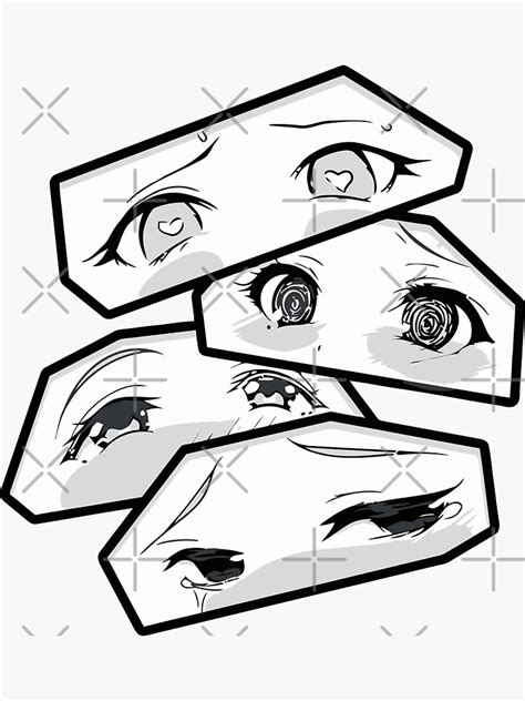 ahegao eyes|Ahegao Eyes Stickers for Sale